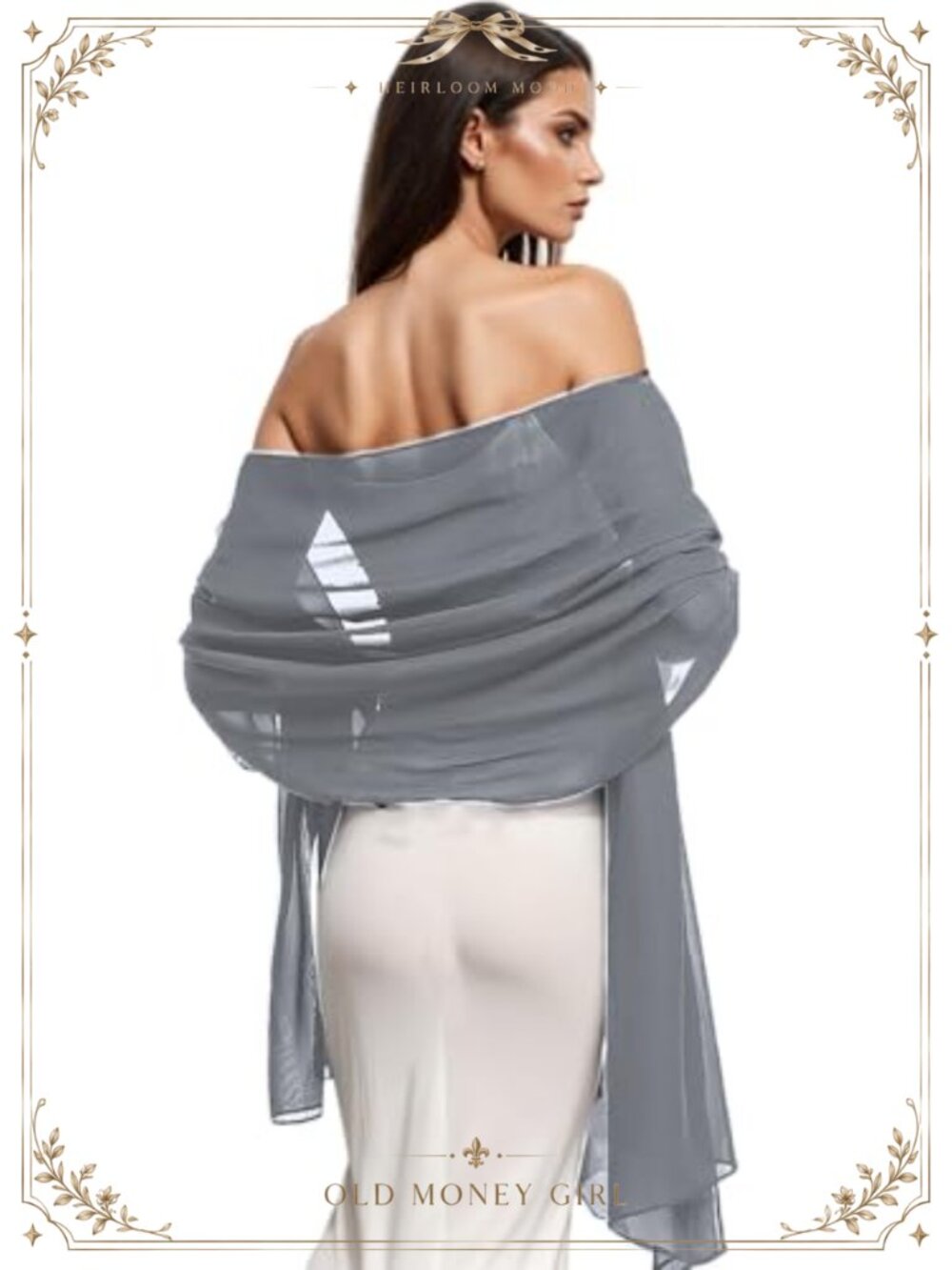 Womens Chiffon Shawl Wrap Evening Dress Wedding Bridesmaid Long Scarf